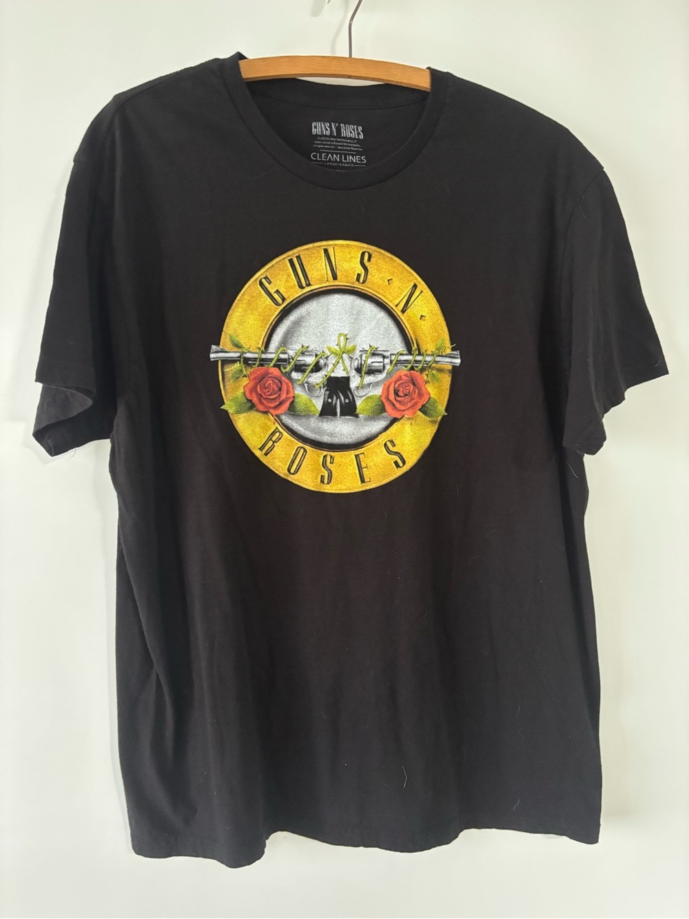Guns N' Roses Black Graphic Short-Sleeve Tee